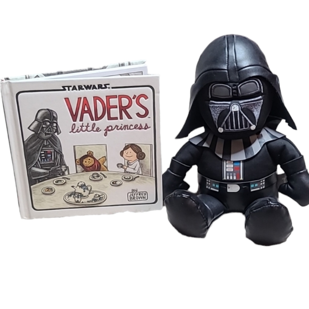 Star Wars Vader Little Princess Book & Hallmark Darth Vader Bookend